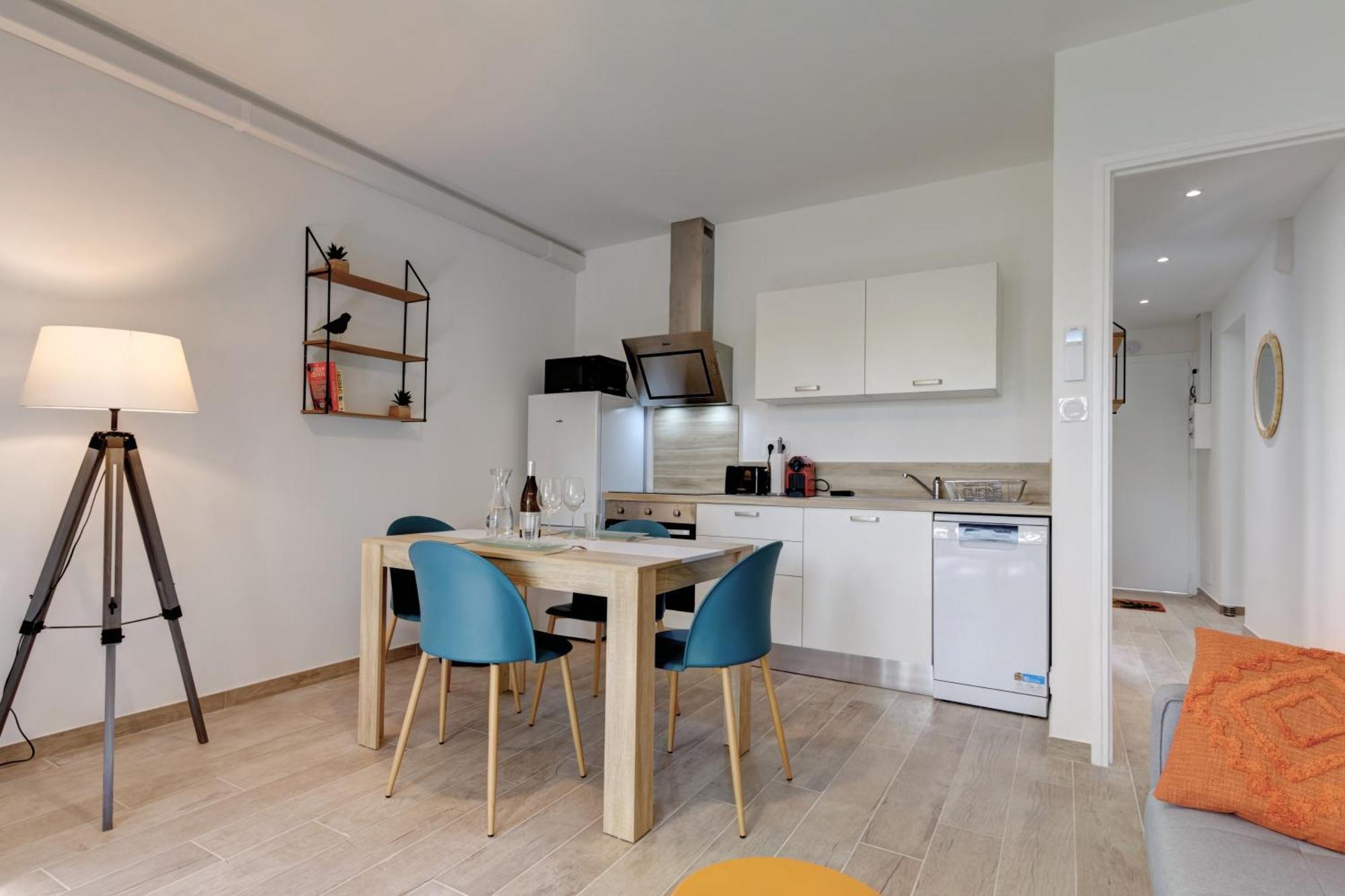 028- Chu Hopital, Appart 2Chambres, Parking, Tram Montpellier Buitenkant foto